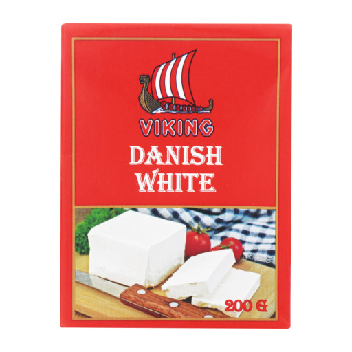 Сир фета Danish White 50% 200г (1ящ/9шт)