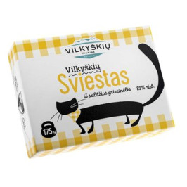 Масло Vilkyskiu вершкове 82% 175г Масло Vilkyskiu вершкове 82% 175г