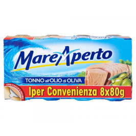 Тунець в оливковому маслі Pronto da Gustare Mare Aperto 80г Тунець в оливковому маслі Pronto da Gustare Mare Aperto 80г