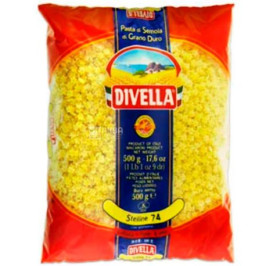 Макарони Divella Stelline 74 500г Макарони Divella Stelline 74 500г
