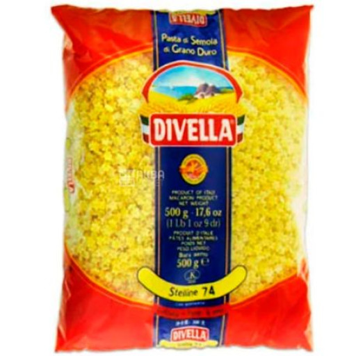 Макарони Divella Stelline 74 500г