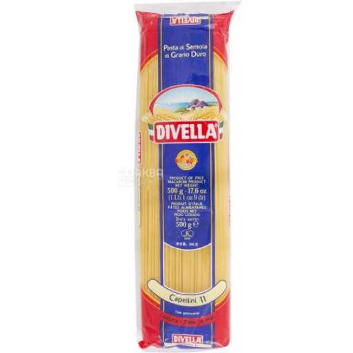 Макарони Divella Capellini №11 500г