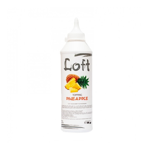 Топінг LOFT Ананас 600г Топінг LOFT Ананас 600г