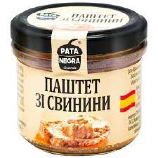 Паштет зі свинини Pata Negra Salmon 110г