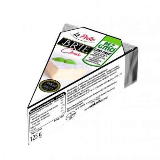 Сир з пліснявою La Polle Brie Classic 125г (1ящ/10шт)
