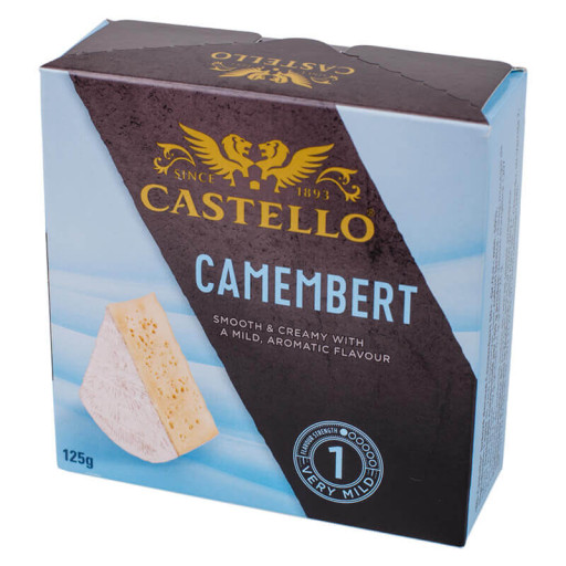 Сир м’який Камамбер 50% 125г (1ящ/12шт)