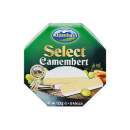 Сир Камамбер Селект 50%, 125г (1ящ/8шт)