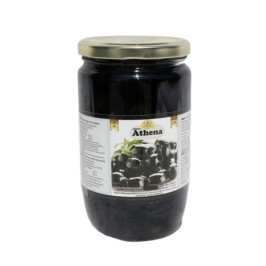 Маслини Athena чорні, без кісточки 700/360г