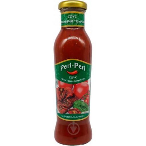 Соус Peri Peri з в'яленими томатами 310г Соус Peri Peri з в'яленими томатами 310г
