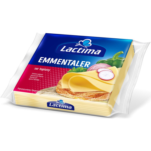 Сир тостовий Lactima Ементалер 32,2%, 130г (1ящ/10шт)