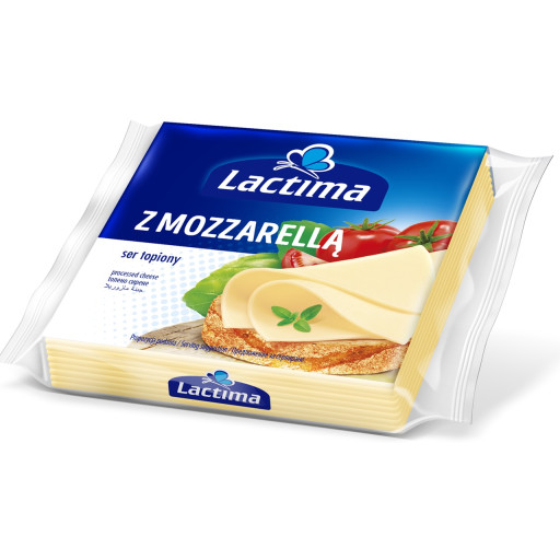 Сир тостовий Lactima Моцарелла 32,2%, 130г (1ящ/10шт)