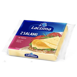 Сир тостовий Lactima салямі 32,2%, 130г (1ящ/10шт)