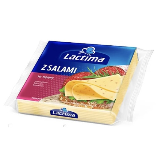 Сир тостовий Lactima салямі 32,2%, 130г (1ящ/10шт)